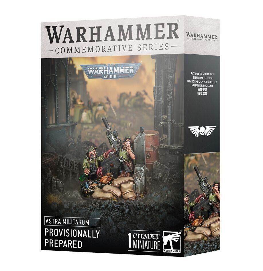 ARMATI E RIFOCILLATI provisionally prepared ASTRA MILITARUM commemorative series