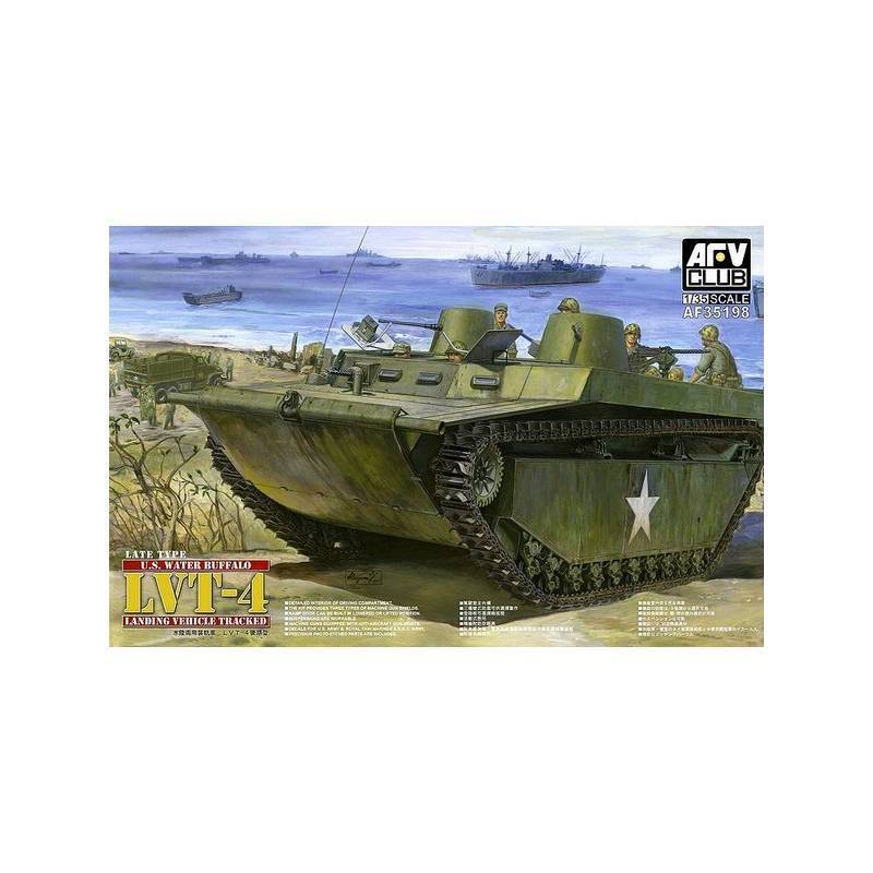 Modellino Schermato Lvt-4 Water Buffalo (Late Tipo) AFV CLUB 35198 1/35 °