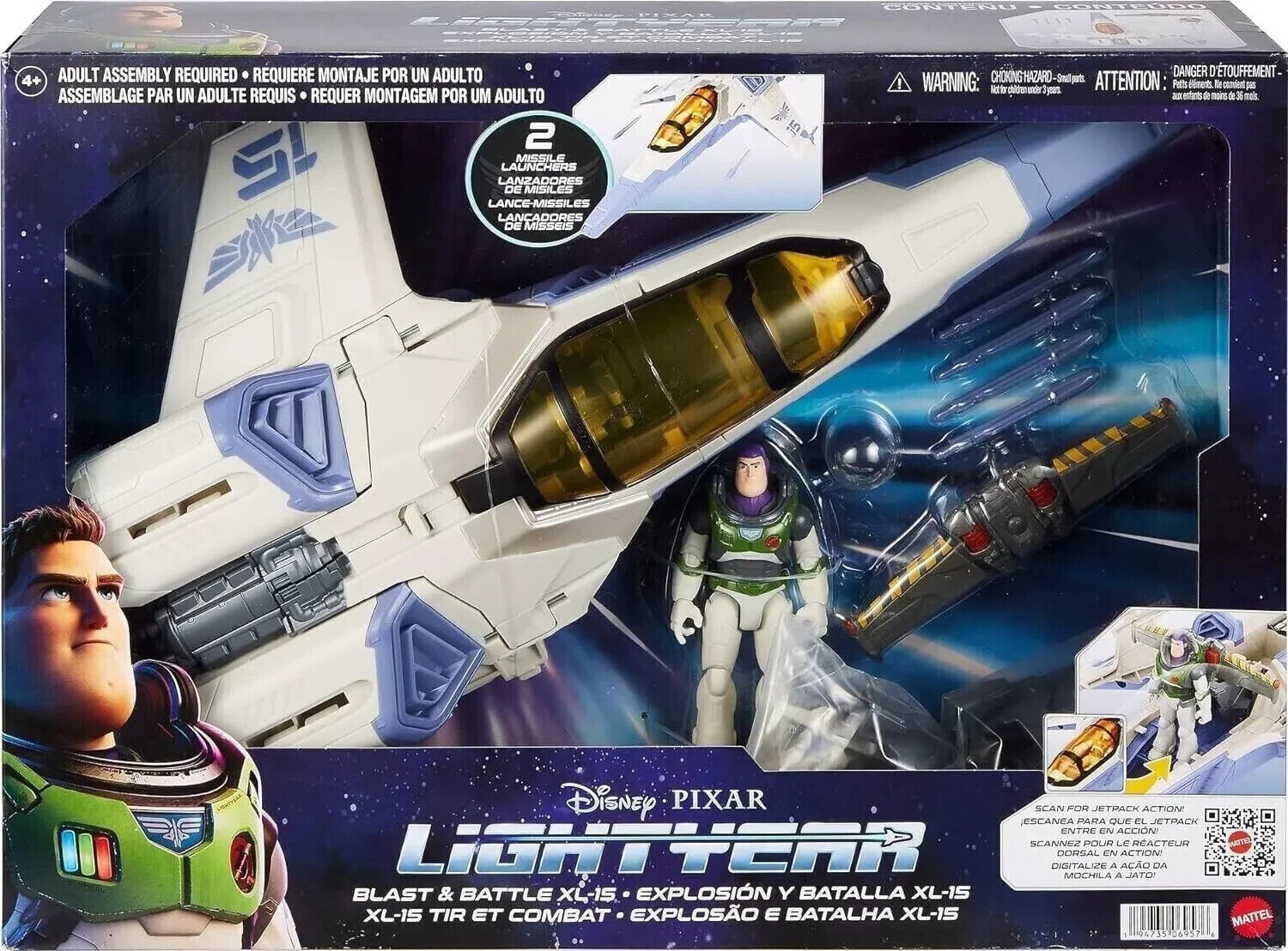 Mattel Buzz lightyear blast and battle XL-15  collector edition 50 cm