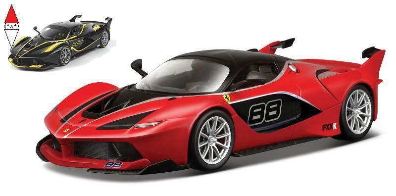 MODELLINO BBURAGO FXX K RED (#88) SIGNATURE 1/18