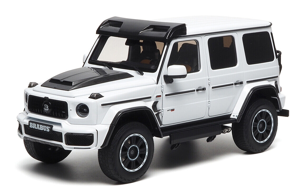 Almost Real 1:18 BRABUS G-CLASS G 63 4x4 DIAMOND WHITE 2023 - 860542