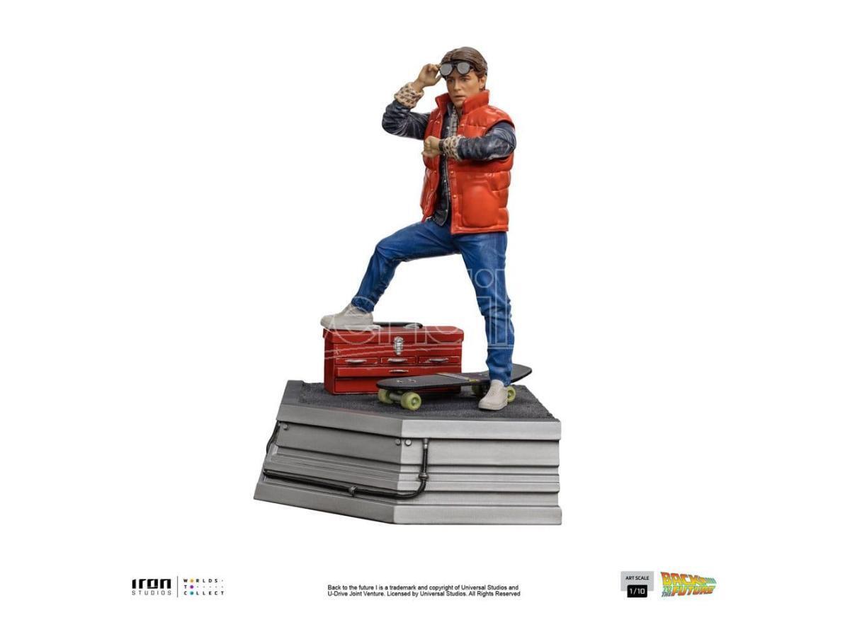 Ritorno Al Futuro Art Scale Statua 1/10 Marty Mcfly 20 Cm Iron Studios