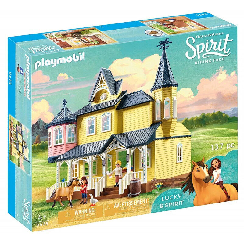 Originale PLAYMOBIL® Spirit 9475 - Casa Di Lucky