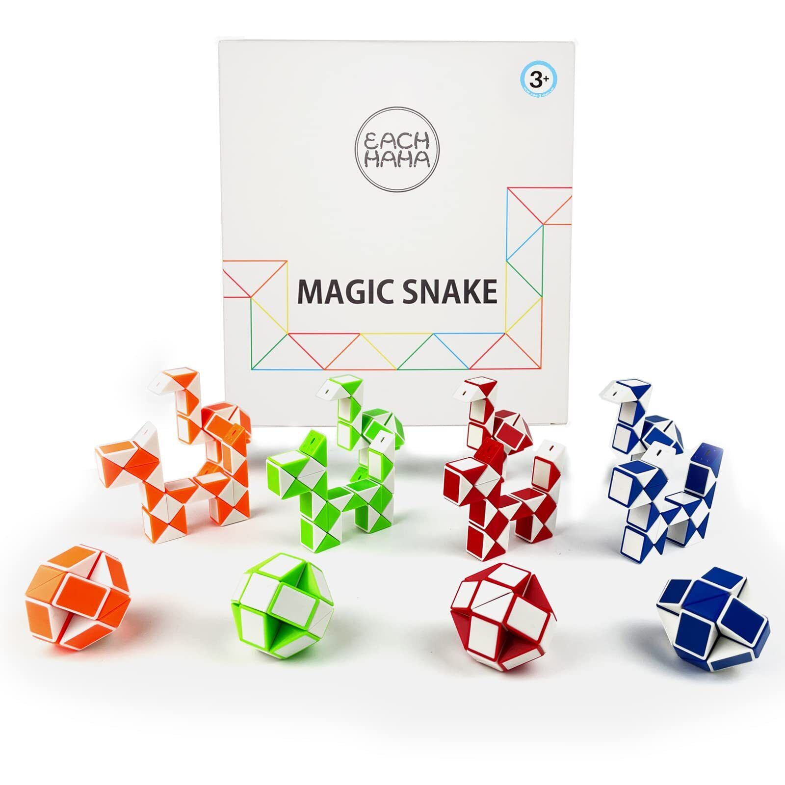 EACHHAHA regalini fine festa compleanno12 pezzi Mini Serpente Magico 24 Blocc...