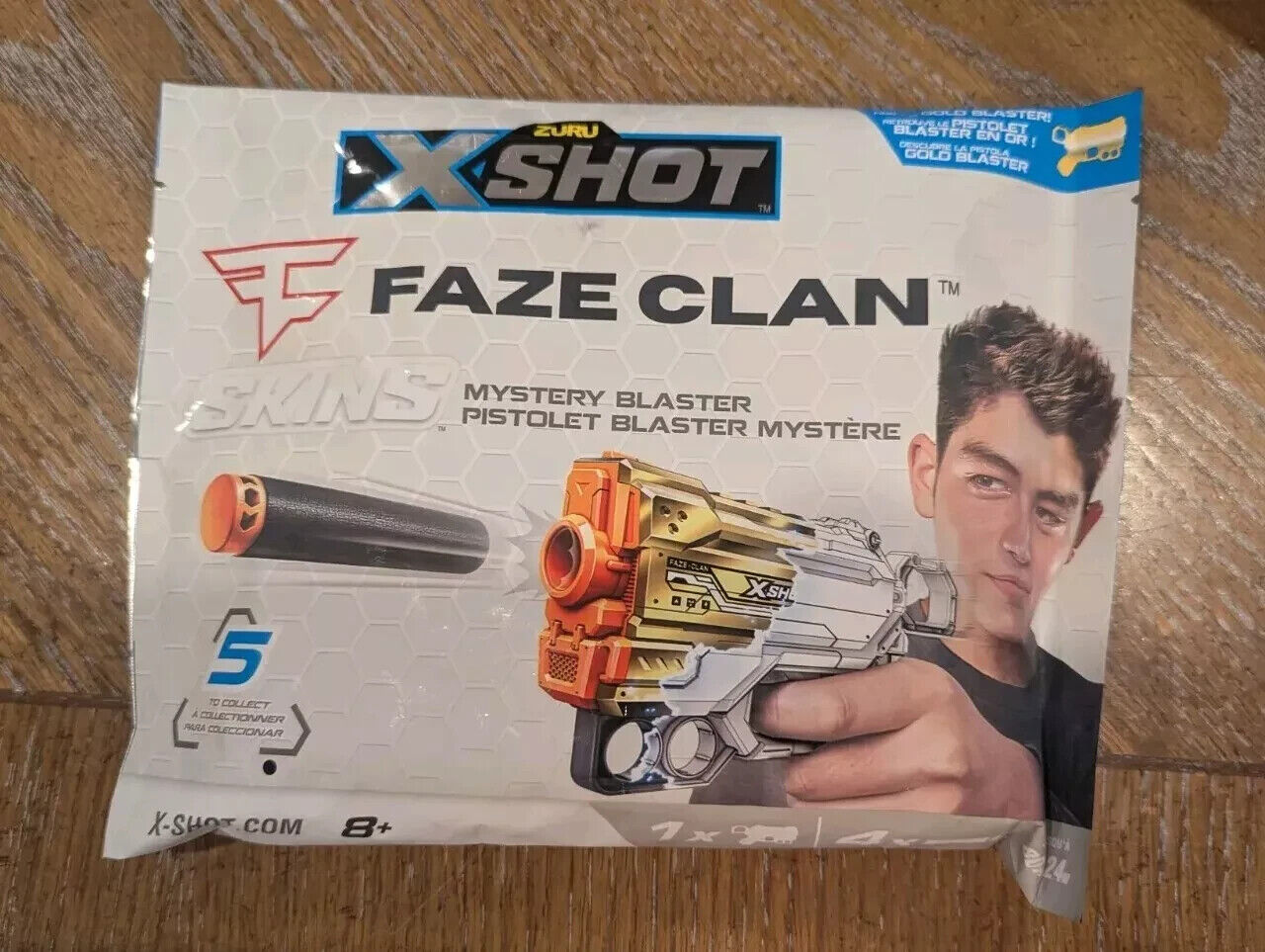 X Shot Skins  - Faze Clan Mystery Blaster nuovo sigillato nerf gun casuale