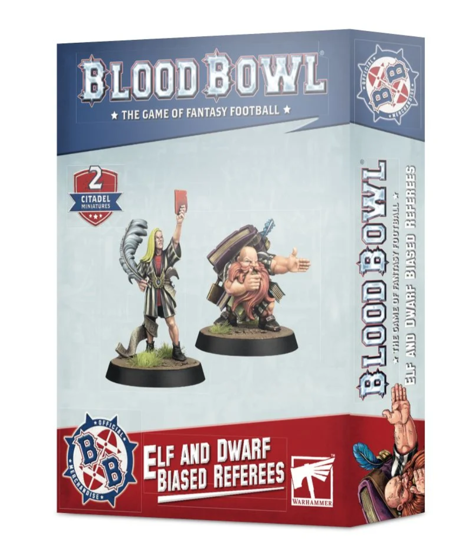 ELF AND DWARF biased refereers BLOOD BOWL 2 miniature WARHAMMER games workshop C