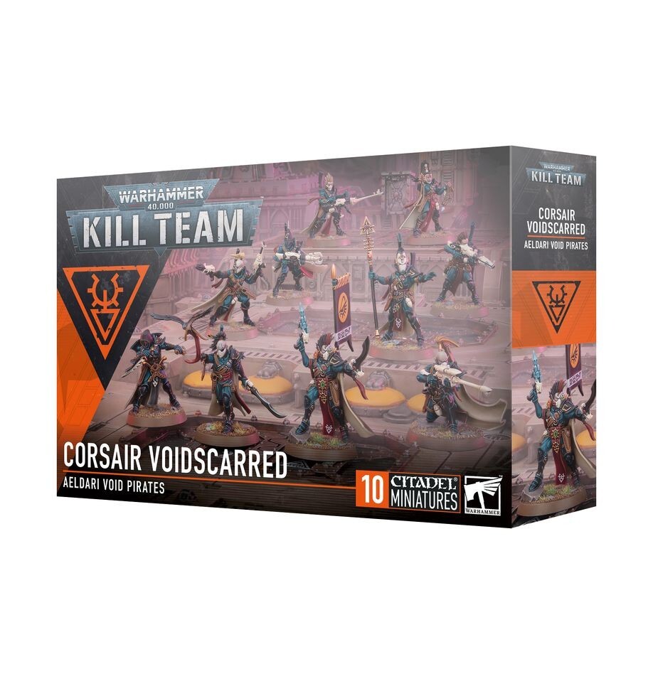 CORSARI SFREGIATI DAL VUOTO corsair voidscarred KILL TEAM set di 10 miniature WA