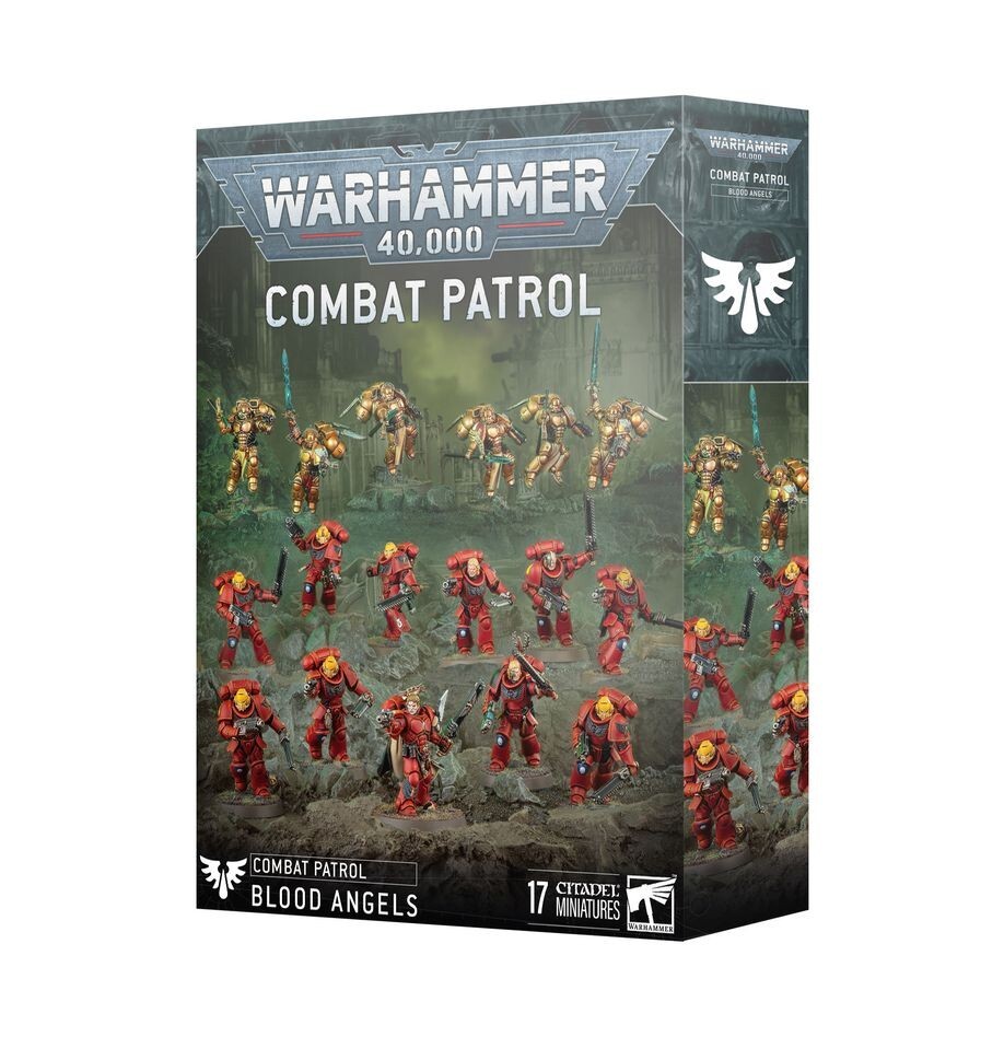 COMBAT PATROL pattuglia da combattimento BLOOD ANGELS games workshop WARHAMMER 4