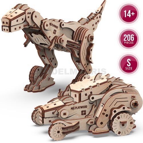 MR.PLAYWOOD 10016 Transformer "Dinocar"