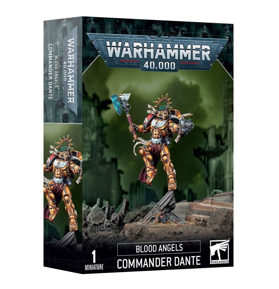 COMMANDER DANTE miniatura eroe Blood Angels Warhammer 40000