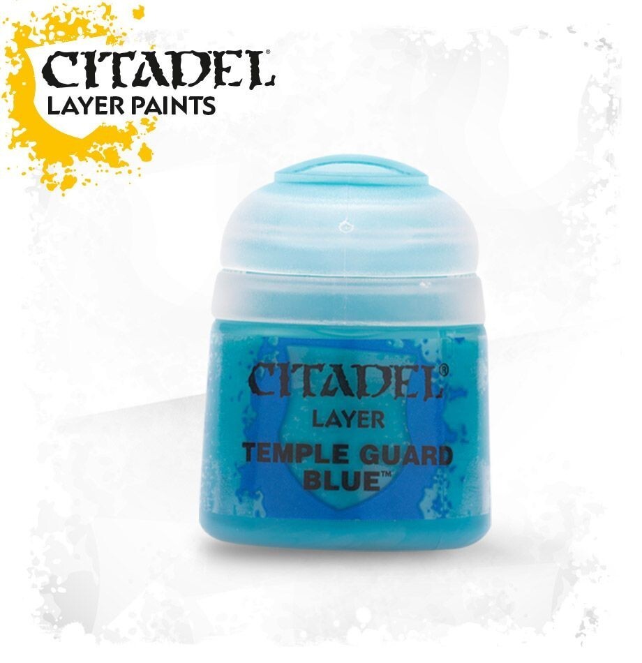 TEMPLE GUARD BLUE Citadel paint colore acrilico layer 12 ml Warhammer Games Work