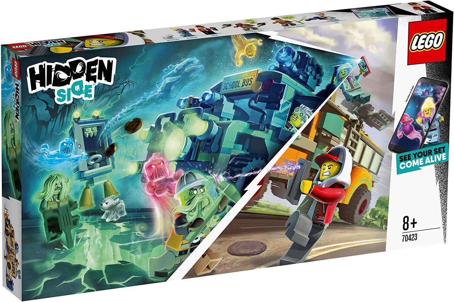 Originale LEGO Hidden Side 70423 - Bus Di Intercepción
