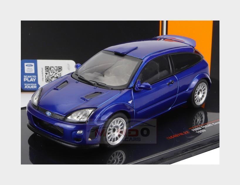 1:43 IXO Ford England Focus Custom 1999 Blue CLC467N.22