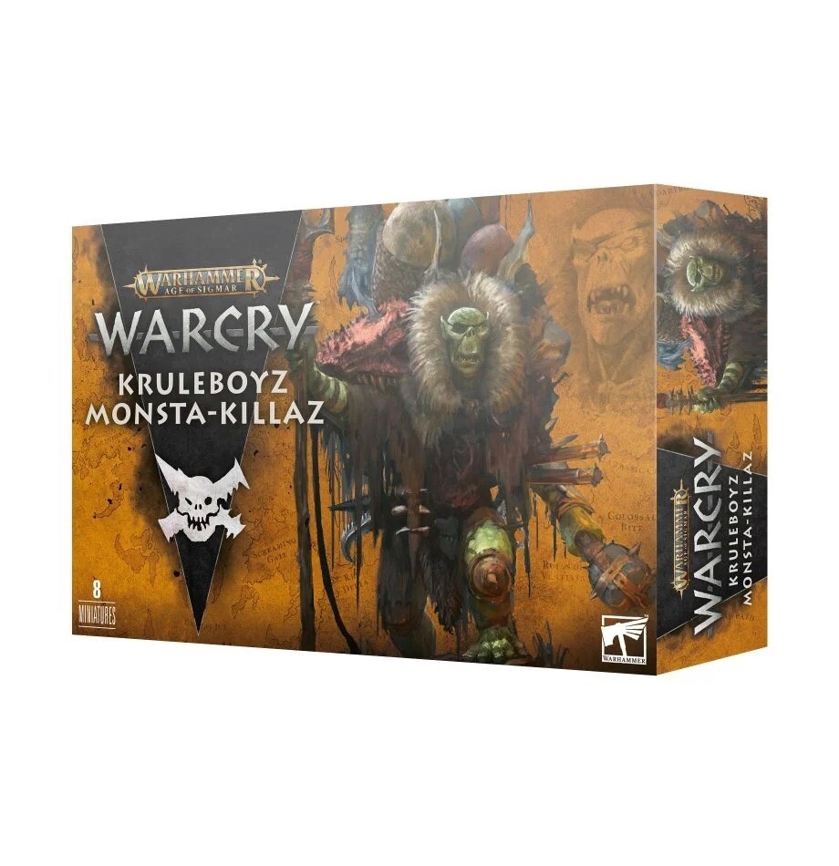 KRULEBOYZ MONSTA KILLAZ set di 8 miniature WARCRY warhammer AGE OF SIGMAR età 12