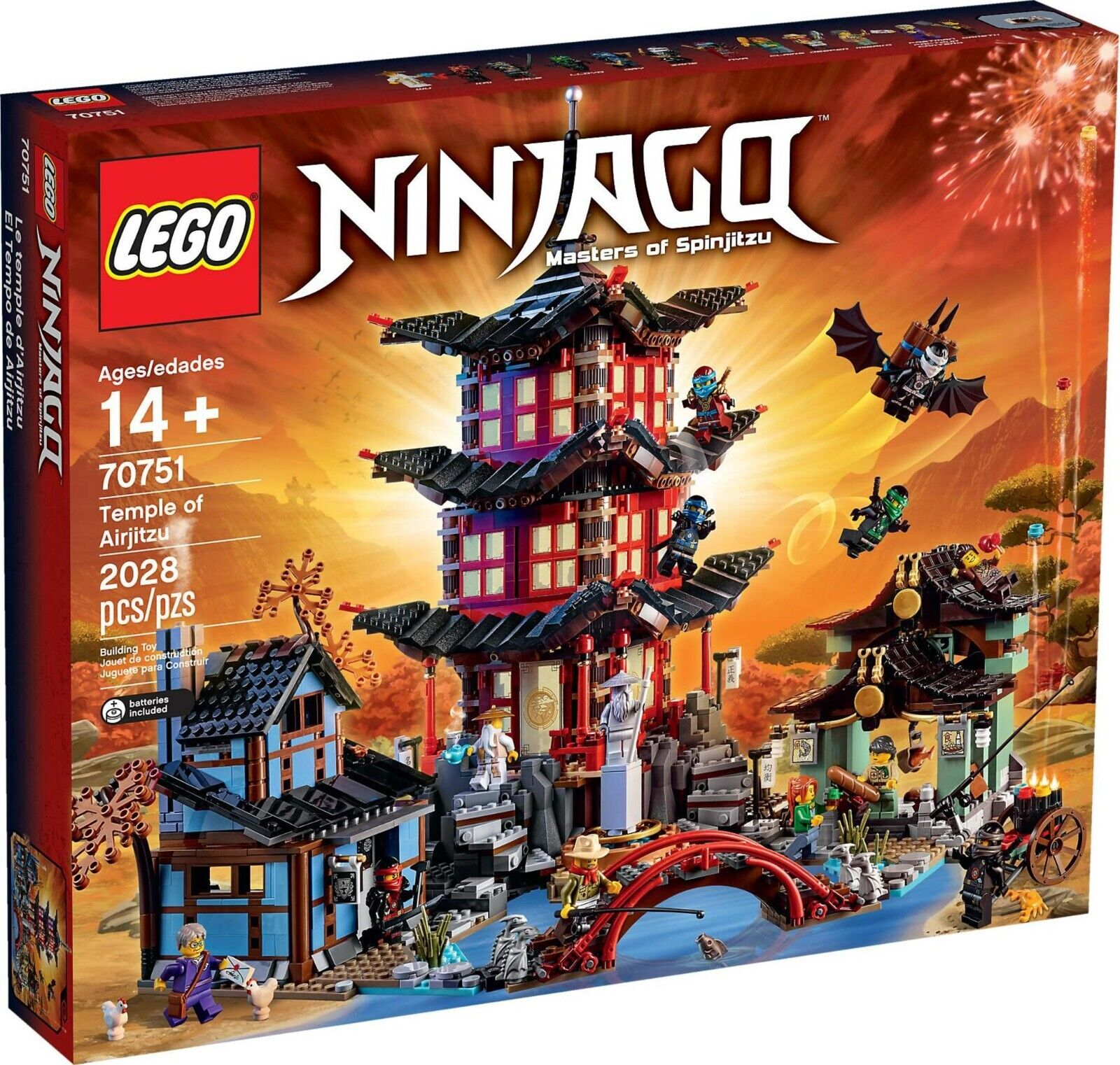 LEGO NINJAGO - Art. 70751 - Tempio Di Airjitzu - NUOVO SIGILLATO