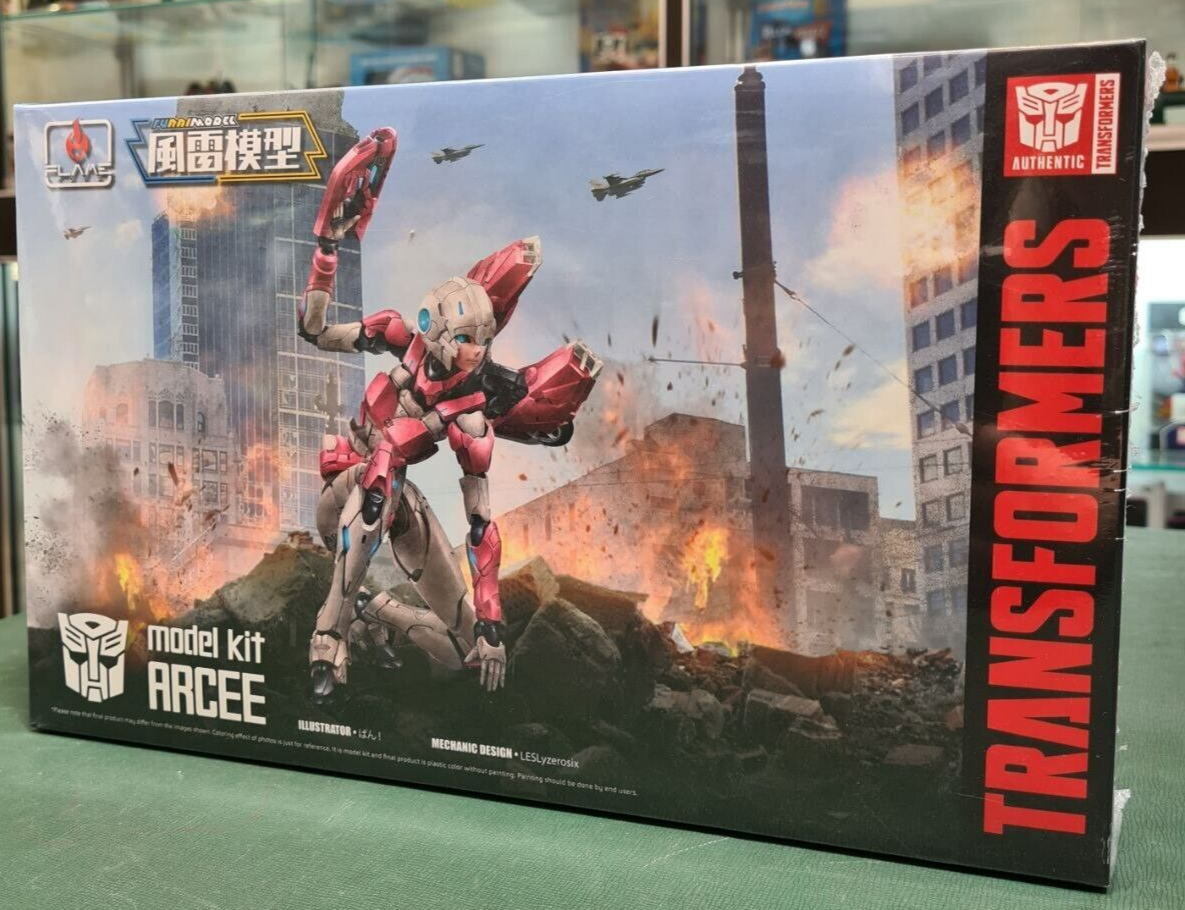 HASBRO, FLAME TOYS - Model Kit Furai Model Arcee Transformers 16cm NEW