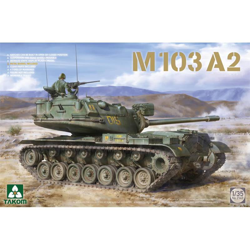 Modellino Char M103 A2 TAKOM 2140 1:3 5 Promo