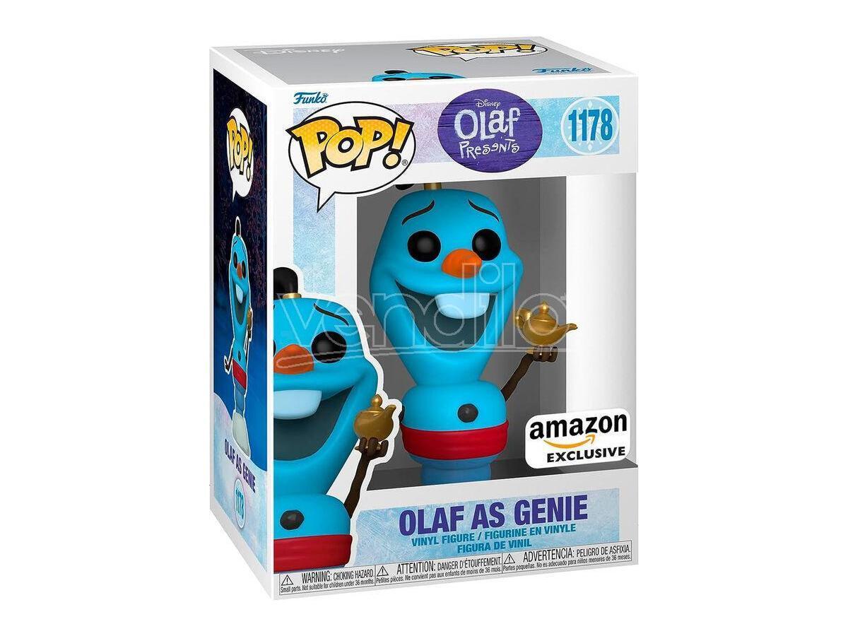 Pop Figura Disney Olaf Present Olaf As Genie Esclusiva Funko