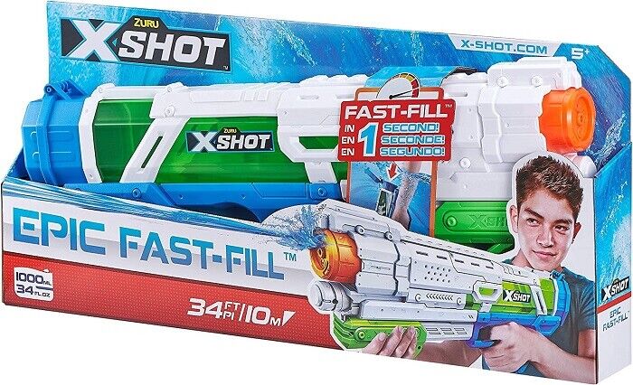 Giocheria Zuru Xshot Epic Fast-Fill Pistola ad Acqua