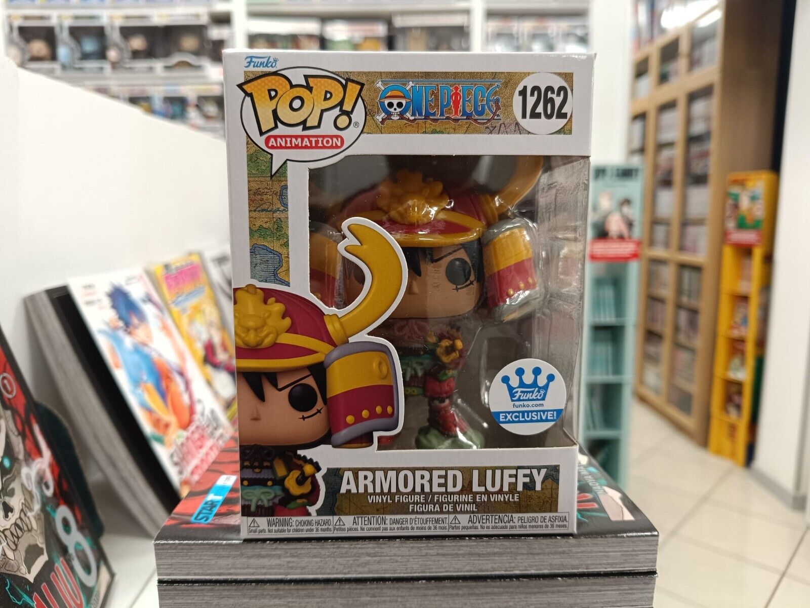FUNKO POP! ARMORED LUFFY 1262 - ONE PIECE - FUNKO EXCLUSIVE - ORIGINAL VINYL