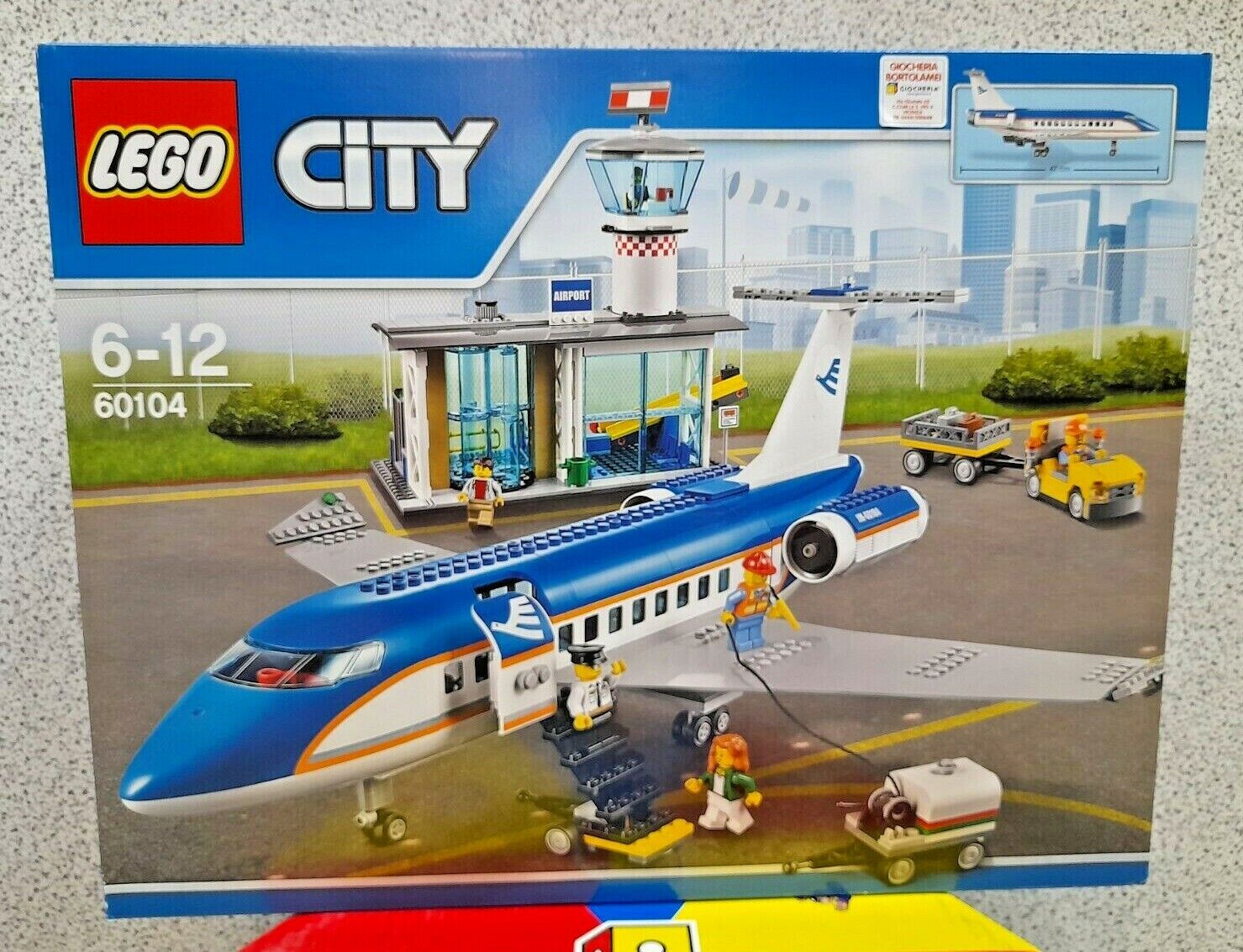 Lego City 60104 Aeroporto Terminal Passeggeri 6-12 anni