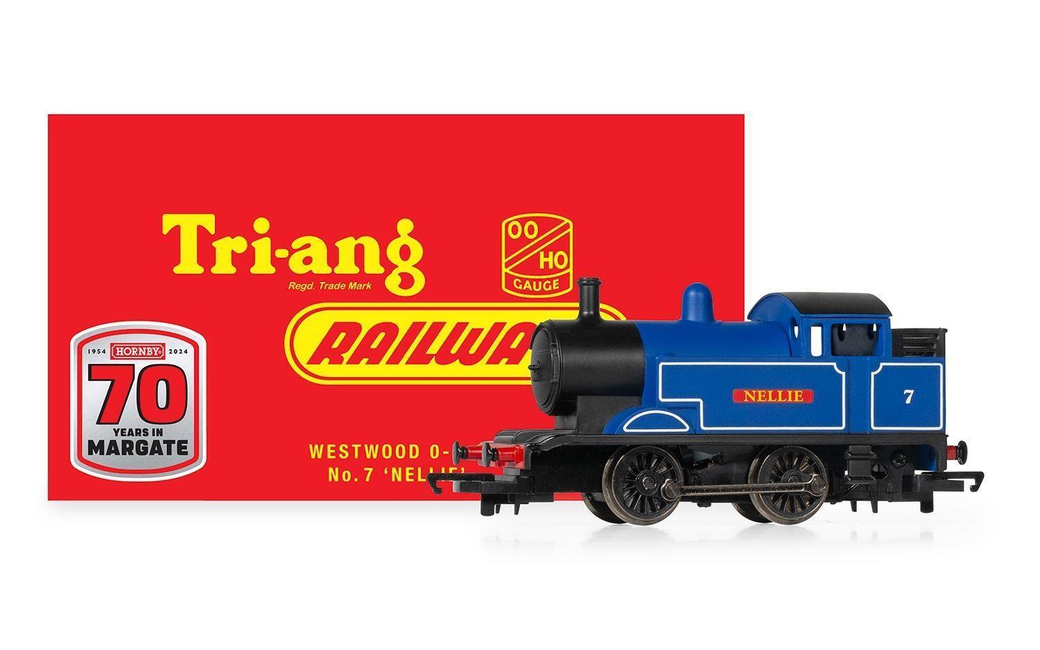Hornby OO Gauge Hornby 70° Westwood 0-40, No.7 'Nellie' Blu - R30339