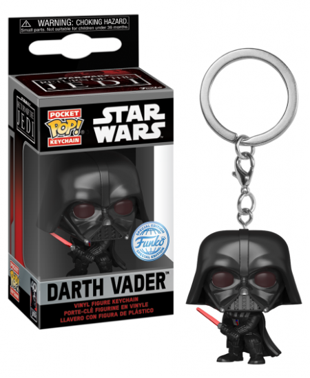 Star Wars Jedi 40th Darth Vader Pocket Pop Keychain