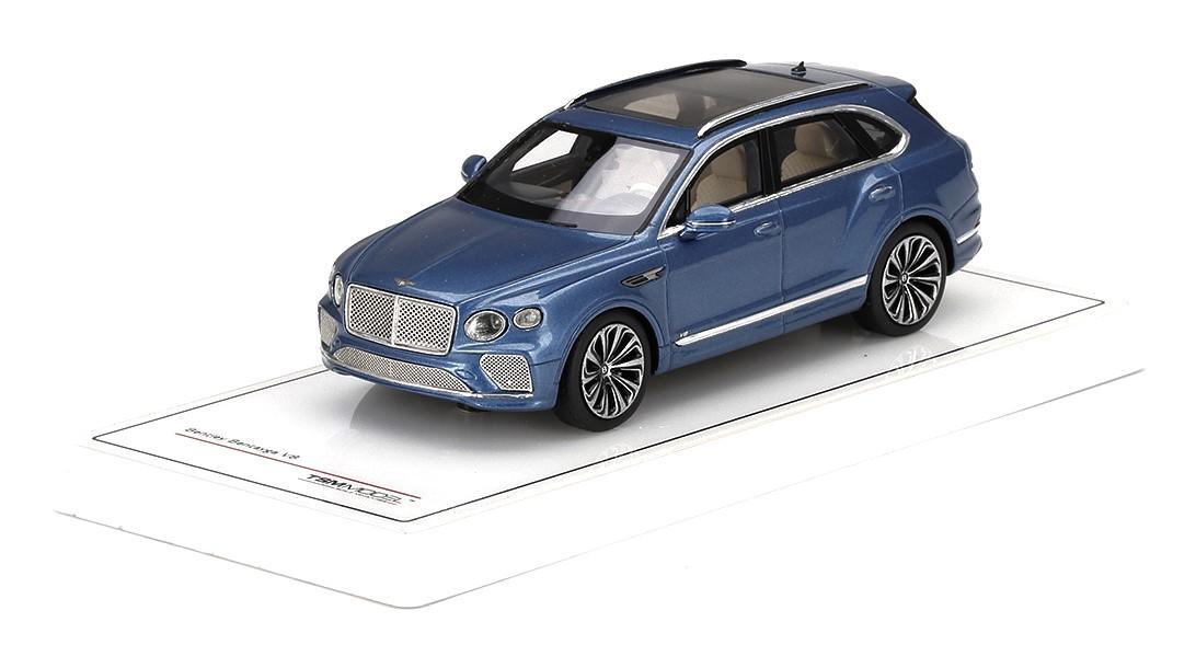1:43 TRUESCALE Bentley Bentayga V8 Portofino Blue 2020 TSM430548