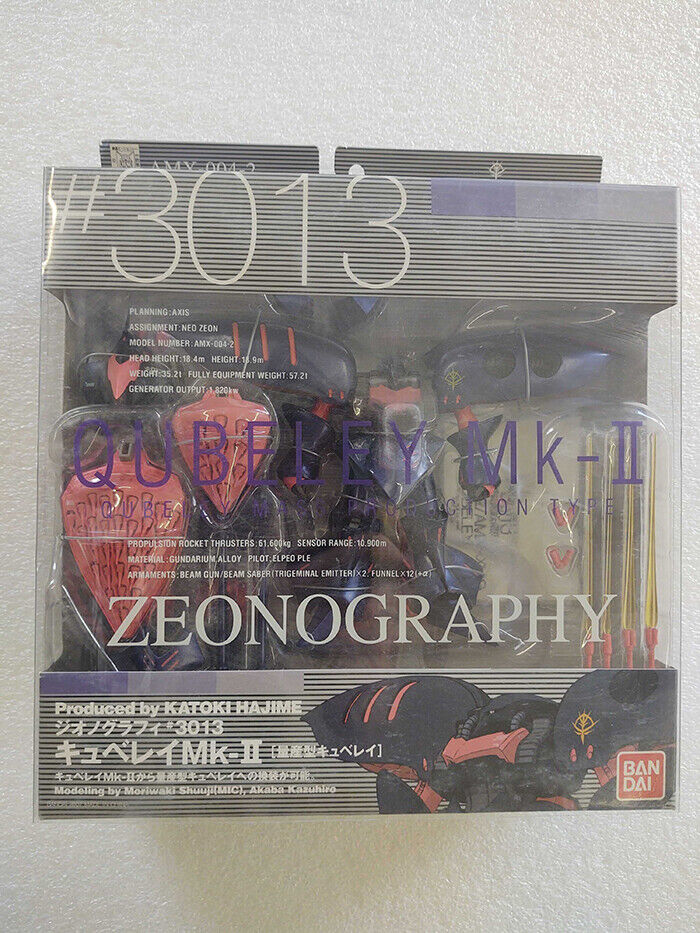 GUNDAM - Zeonography Qubeley Mk-II #3013 Fix Figuration GFF Bandai