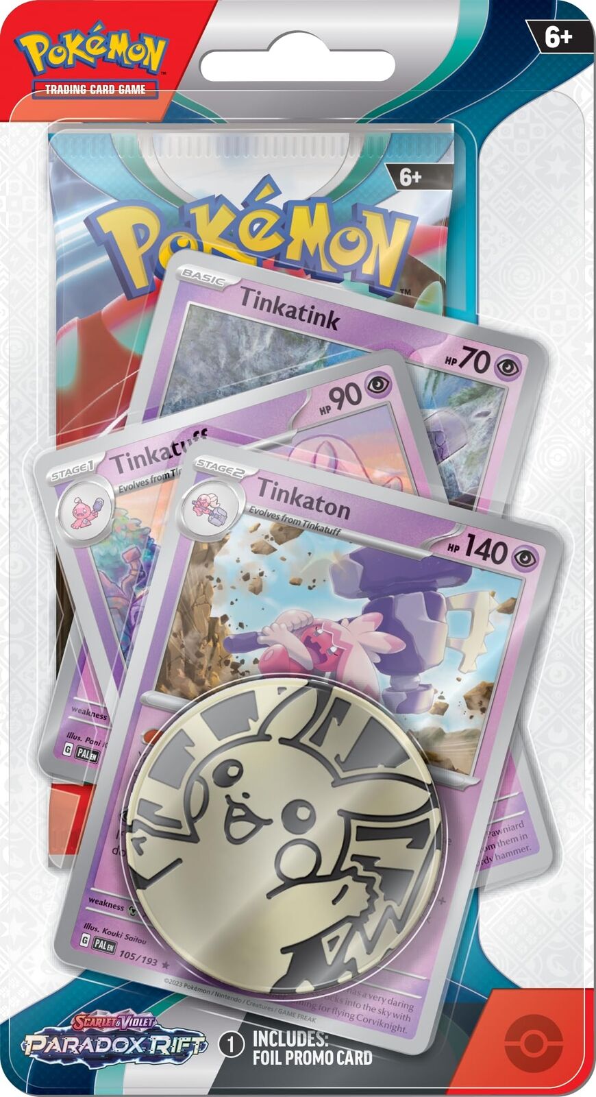 Pokémon Trading card game Scarlet e Violet 04 Paradox Rift Premium Checklane
