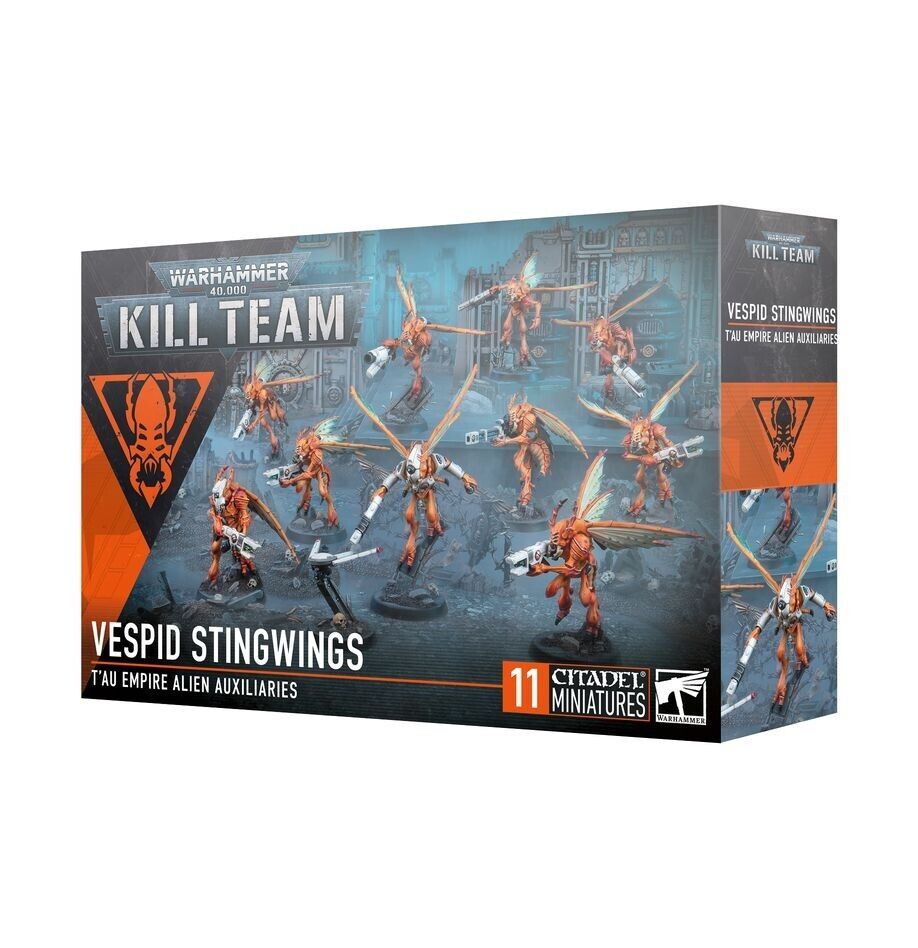 VESPID ALACUMINATA set di miniature KILL TEAM warhammer 40k VESPID STINGWINGS et