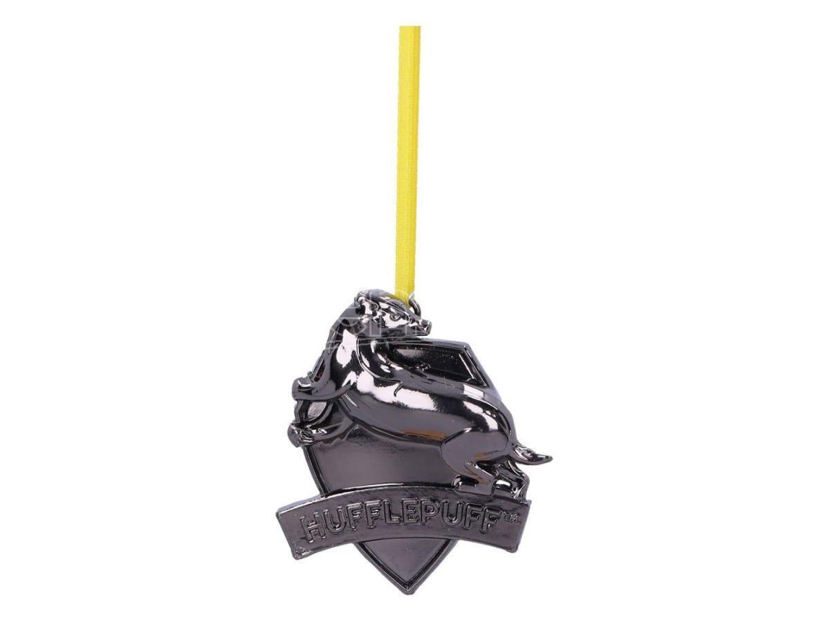 Harry Potter Hanging Tree Ornament Tassorosso Crest (silver) 6 Cm Nemesis Now