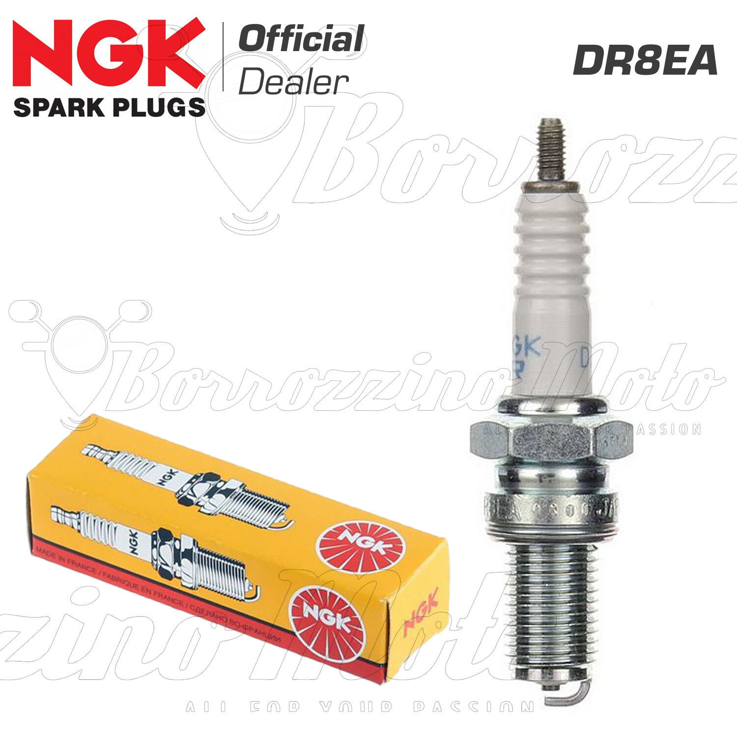 CANDELA NGK DR8EA ORIGINALE HONDA CX (78) 500 1978-1978