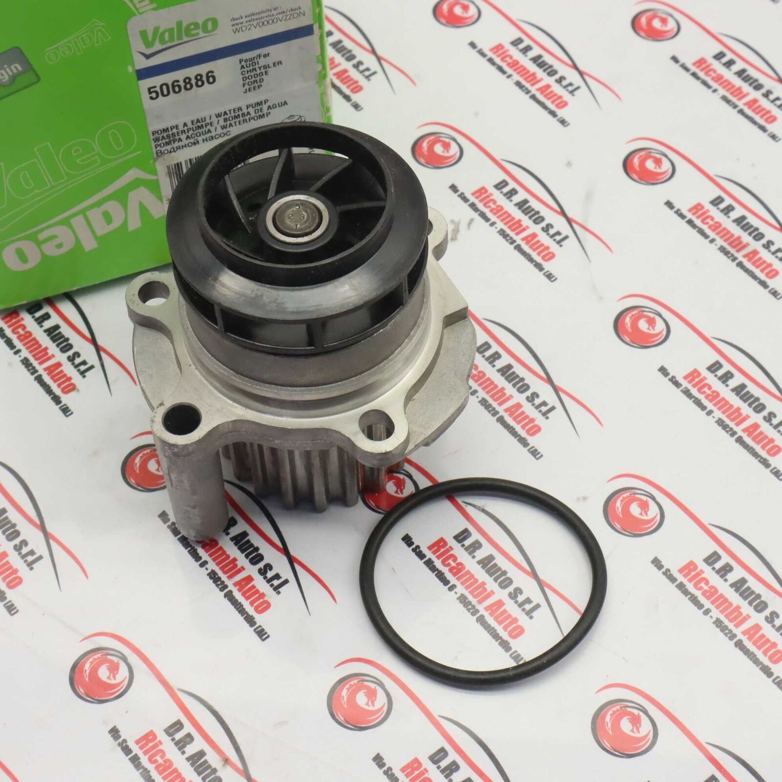 POMPA ACQUA AUDI-SEAT-SKODA-VW-FORD COD. 506886 NUOVA VALEO