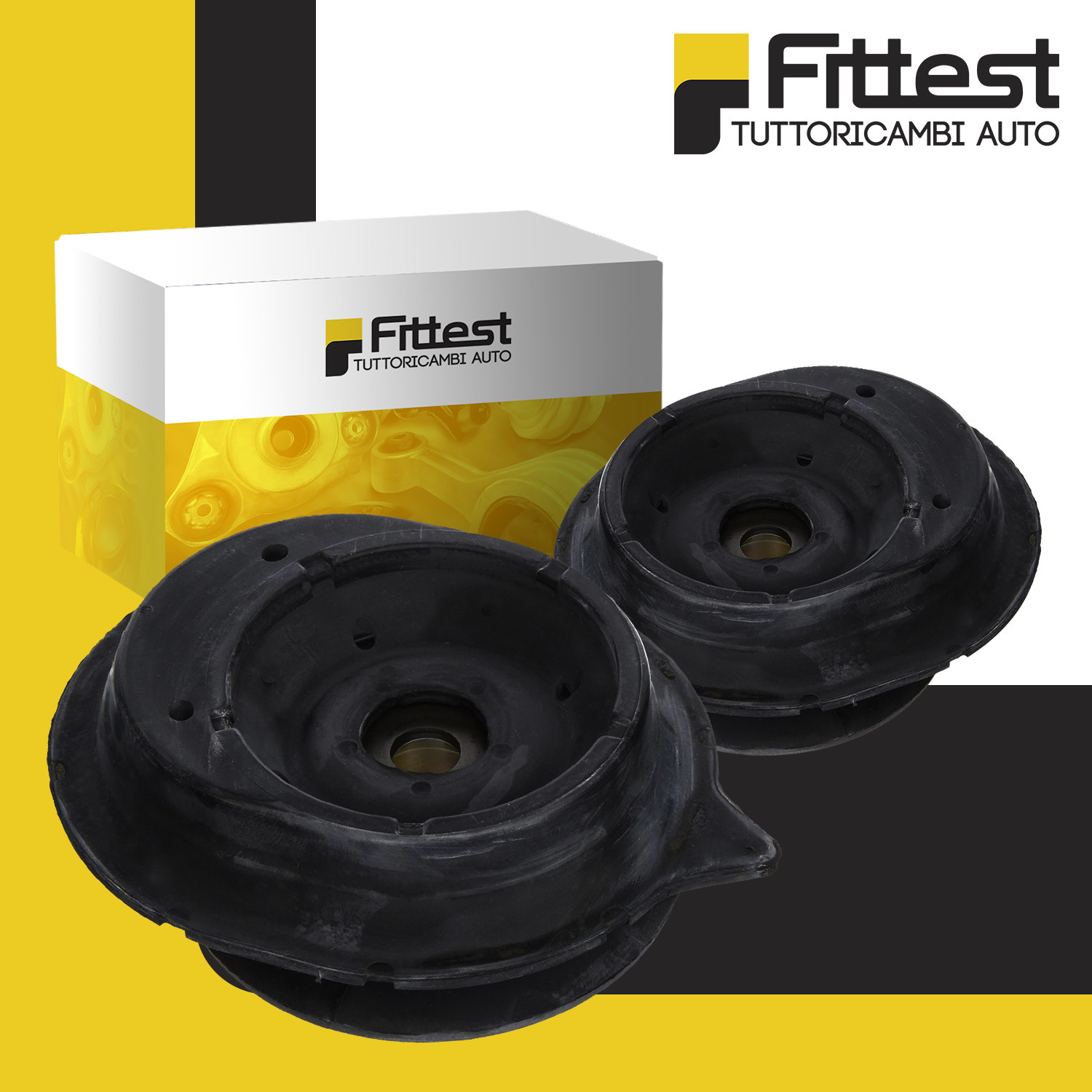 Supporti Ammortizzatori Fiat Punto 500 Idea Panda Lancia Musa Anteriori Coppia