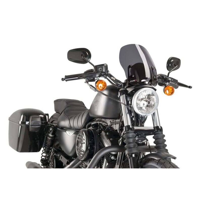 PUIG CUPOLINO NAKED N.G. TOURING PER HARLEY D. SPORTSTER SEVENTY-TWO 13-16 FUME