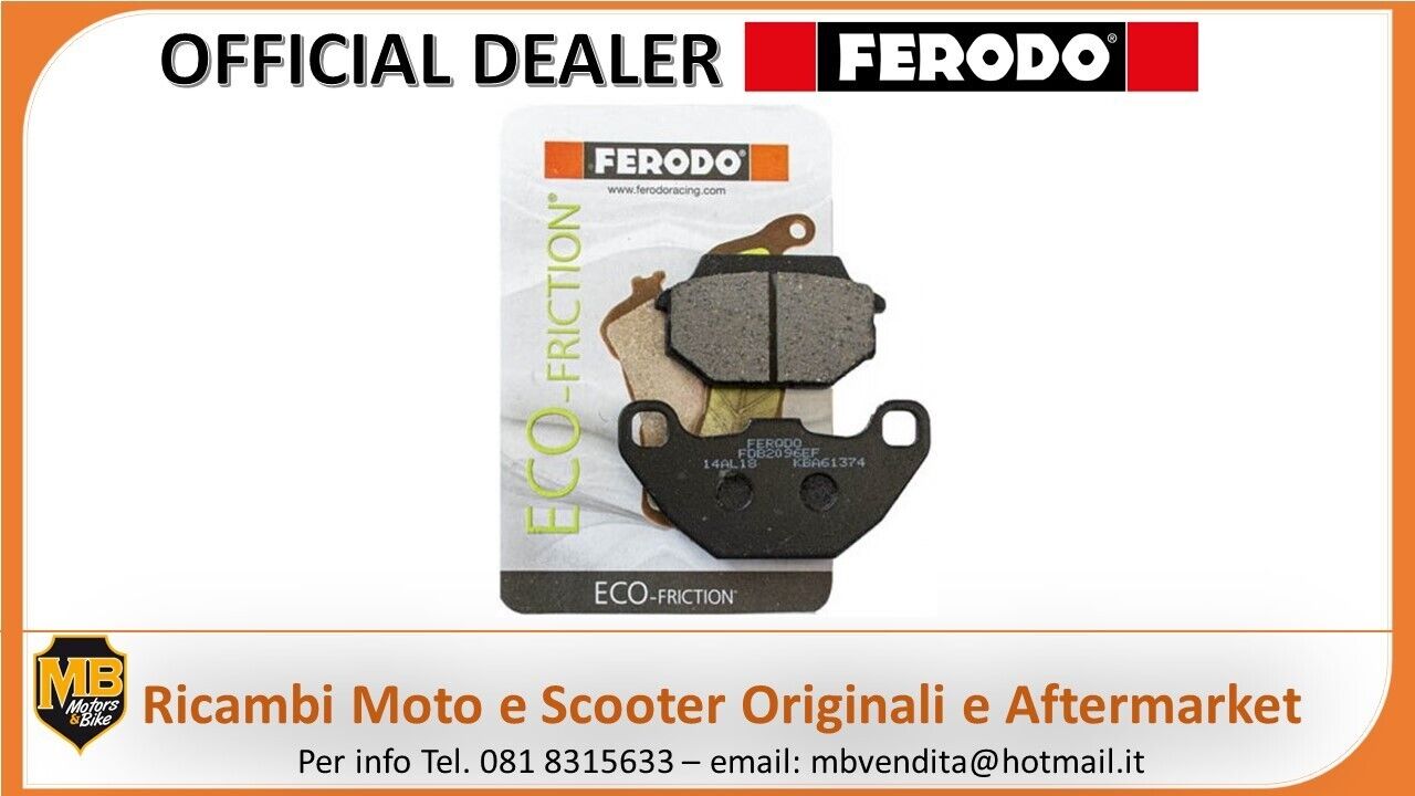 PASTIGLIE FRENO ANTERIORE KYMCO AGILITY 200 R16 2012 2013 FERODO QUALITY