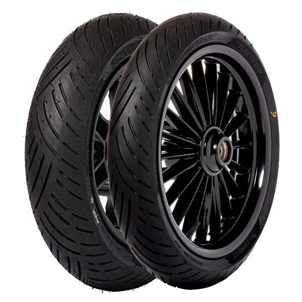 COPPIA GOMME EUROGRIP 130/70-12 62P + 100/90-10 56J BEE CONNECT