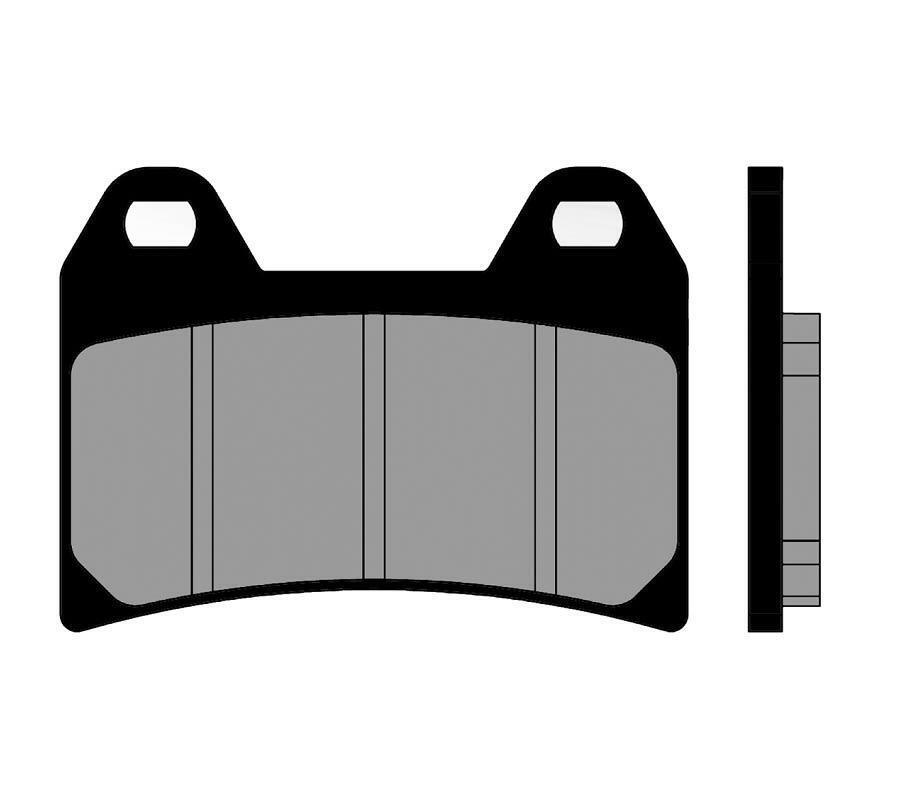 PASTIGLIE FRENO SINTERIZZATE BRENTA 4093 ANTERIORE MOTO GUZZI V BREVA ABS 1100