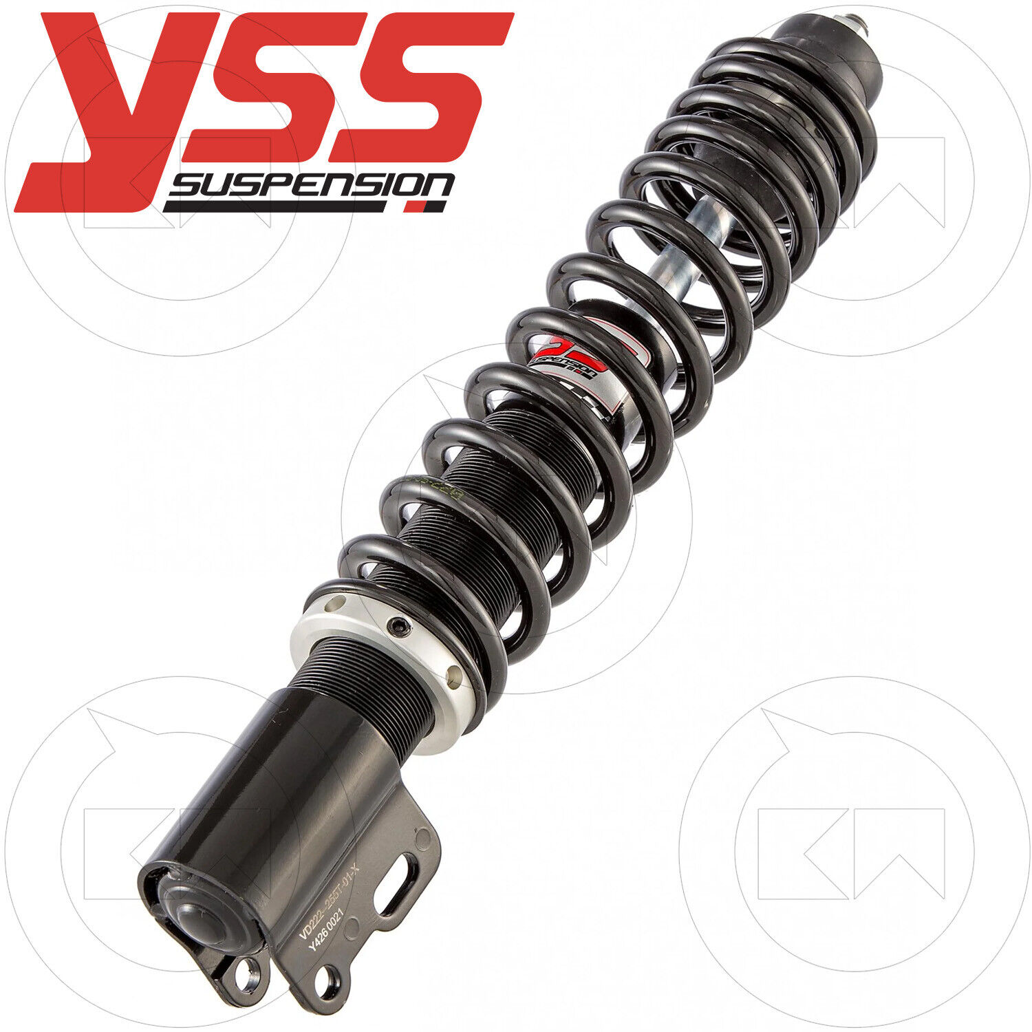 AMMORTIZZATORE ANTERIORE REGOLABILE YSS NERO VESPA PX 125-150 2001-07
