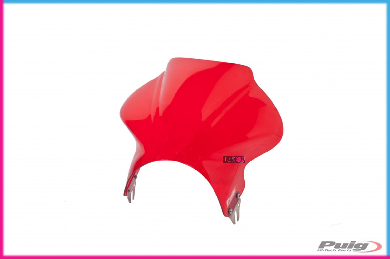 PUIG CUPOLINO UNIV. COCKPIT PER SUZUKI 125XT 99-00 ROSSO