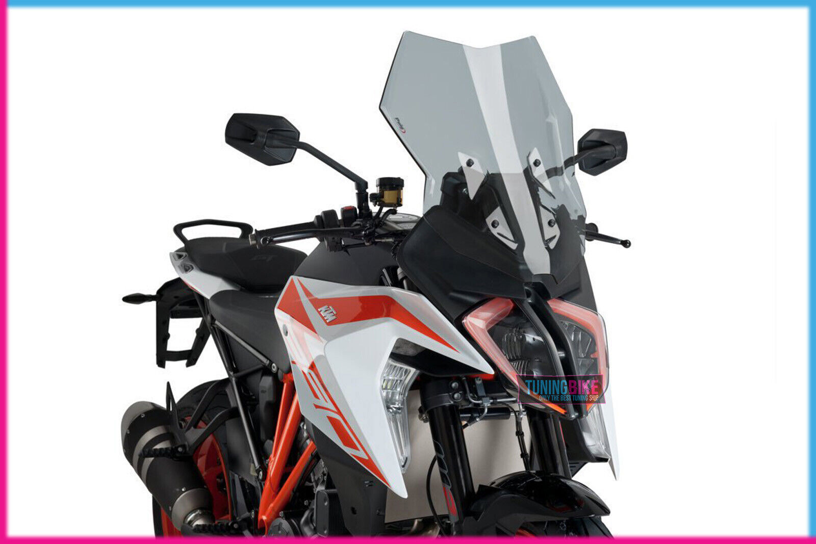 PUIG CUPOLINO TOURING PER KTM 1290 SUPERDUKE GT 2019 FUME CHIARO