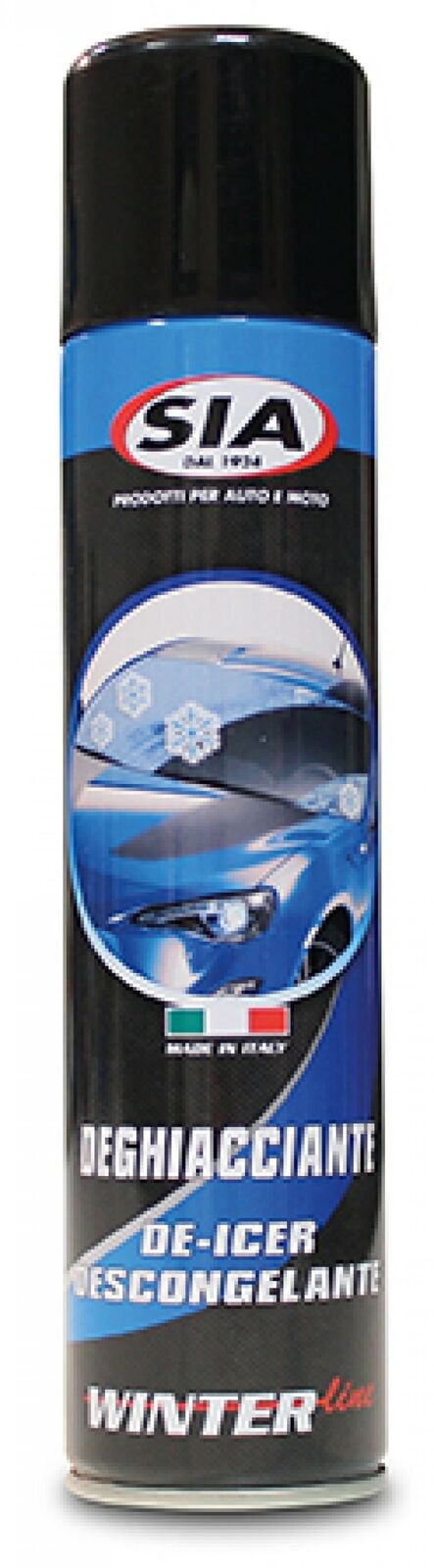 Deghiacciante spray cristalli e serrature 300ml SIA 8573