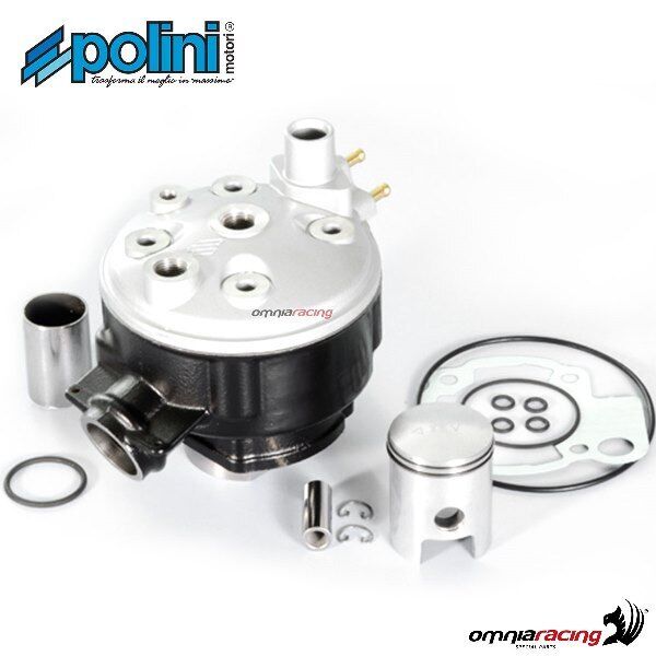 Polini 50cc cast iron cylinder kit for Rieju MRT50/MRX Minarelli AM6 2T