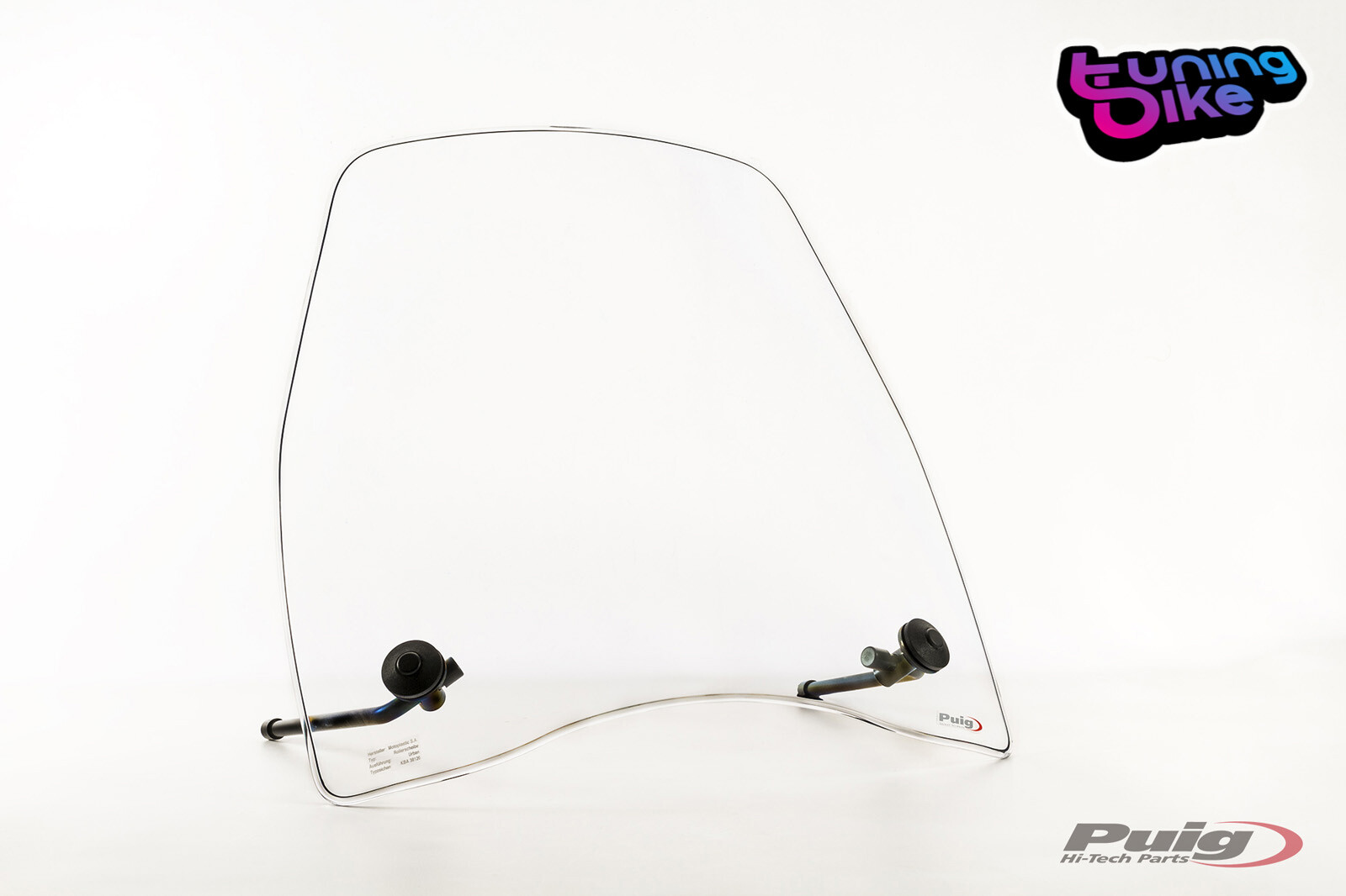 PUIG CUPOLINO SCOOTER URBAN PER YAMAHA XENTER 150 2018 TRASPARENTE