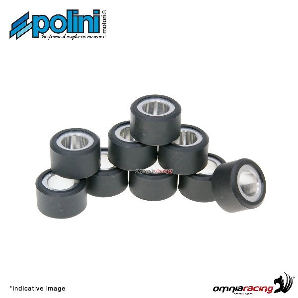 Rulli Polini 19x15,5 da 6,3 gr per Derbi GP1 50 Euro2/Open/Race 2005> 2T