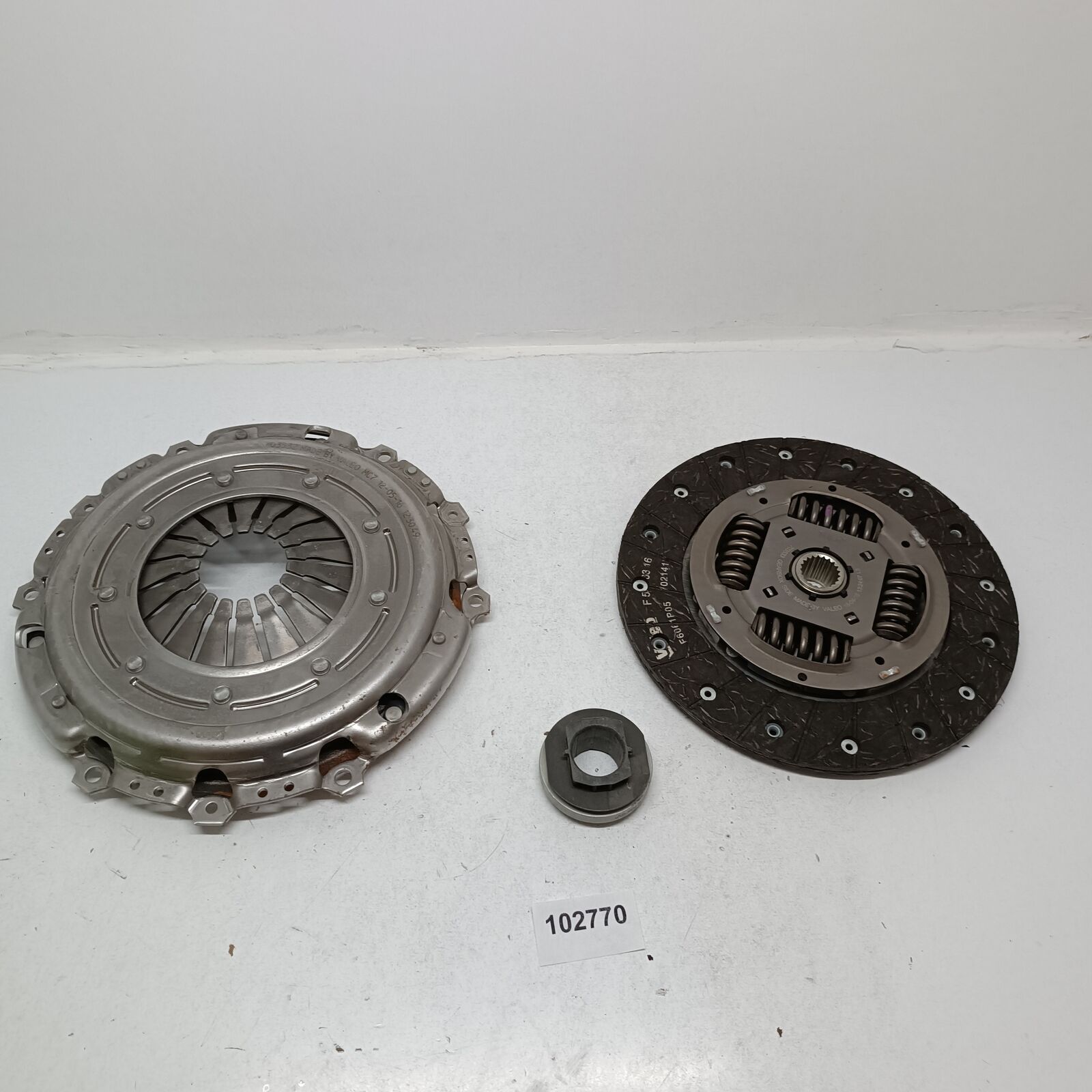 KIT FRIZIONE 3 PEZZI CLUTCH SET 3 PIECES VALEO PER PEUGEOT BOXER FIAT DUCATO