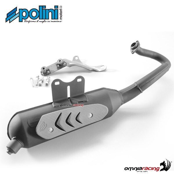 Polini homologated full system muffler for Vespa 50 Sprint 2T