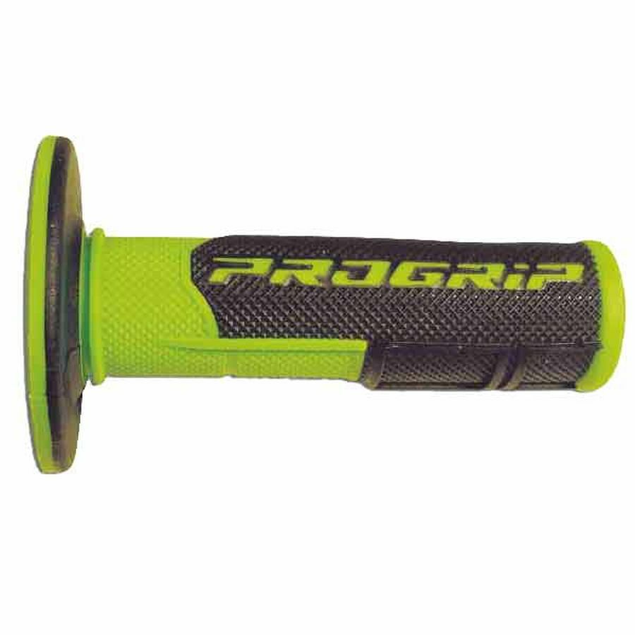 COPPIA MANOPOLE MOTO CROSS PROGRIP 801 VERDE FLUO