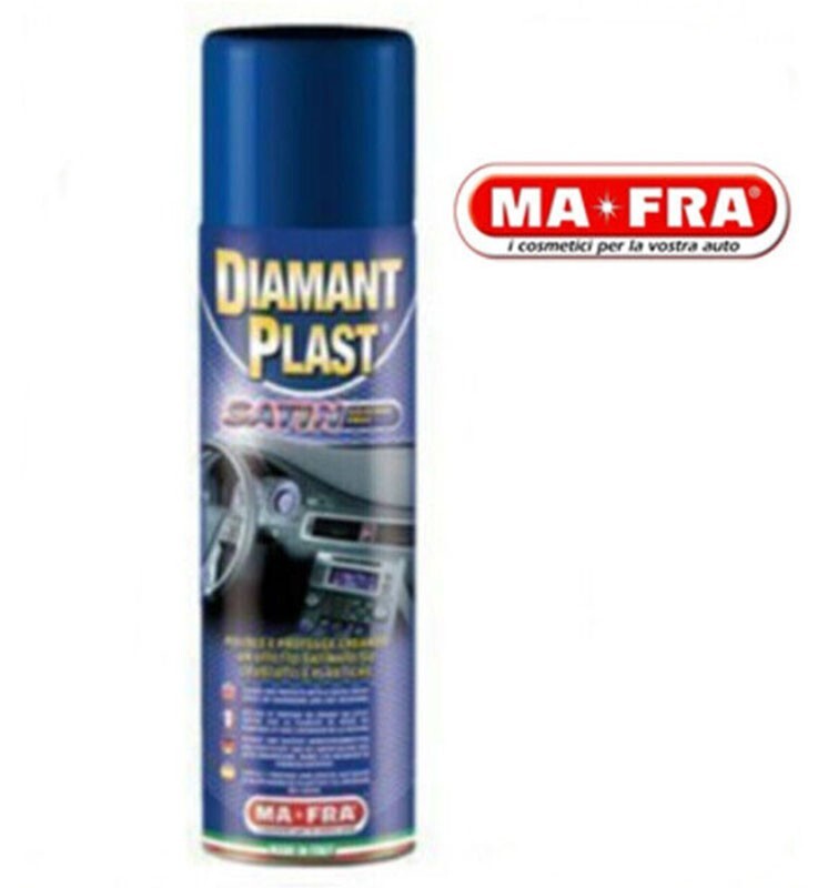 Pulitore Cruscotto Auto Diamant Plast Satin Ma-fra 500 ml Effetto Satinato